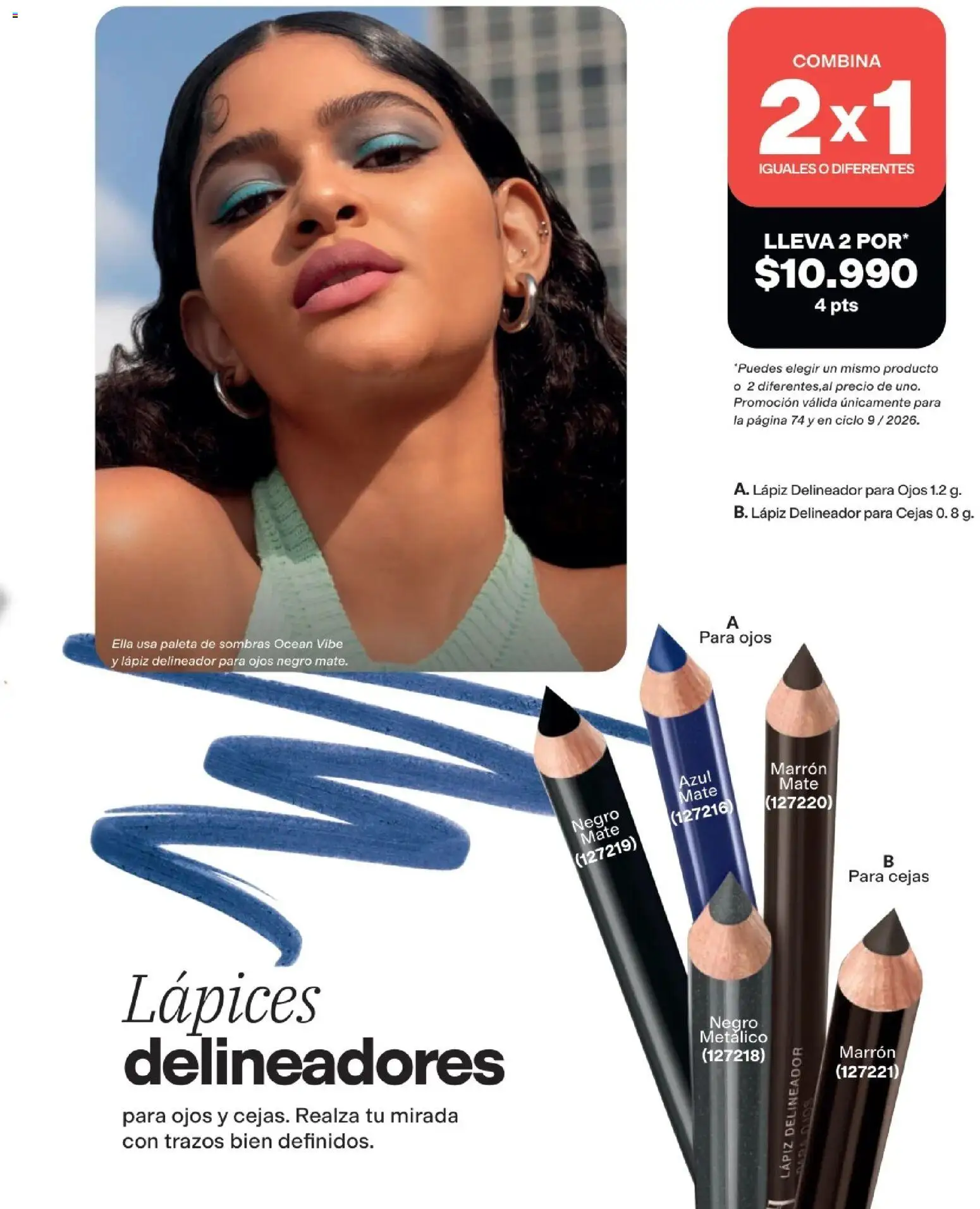 Avon revista - valida desde el 01.09.2026 | Página: 74 | Productos: Delineador