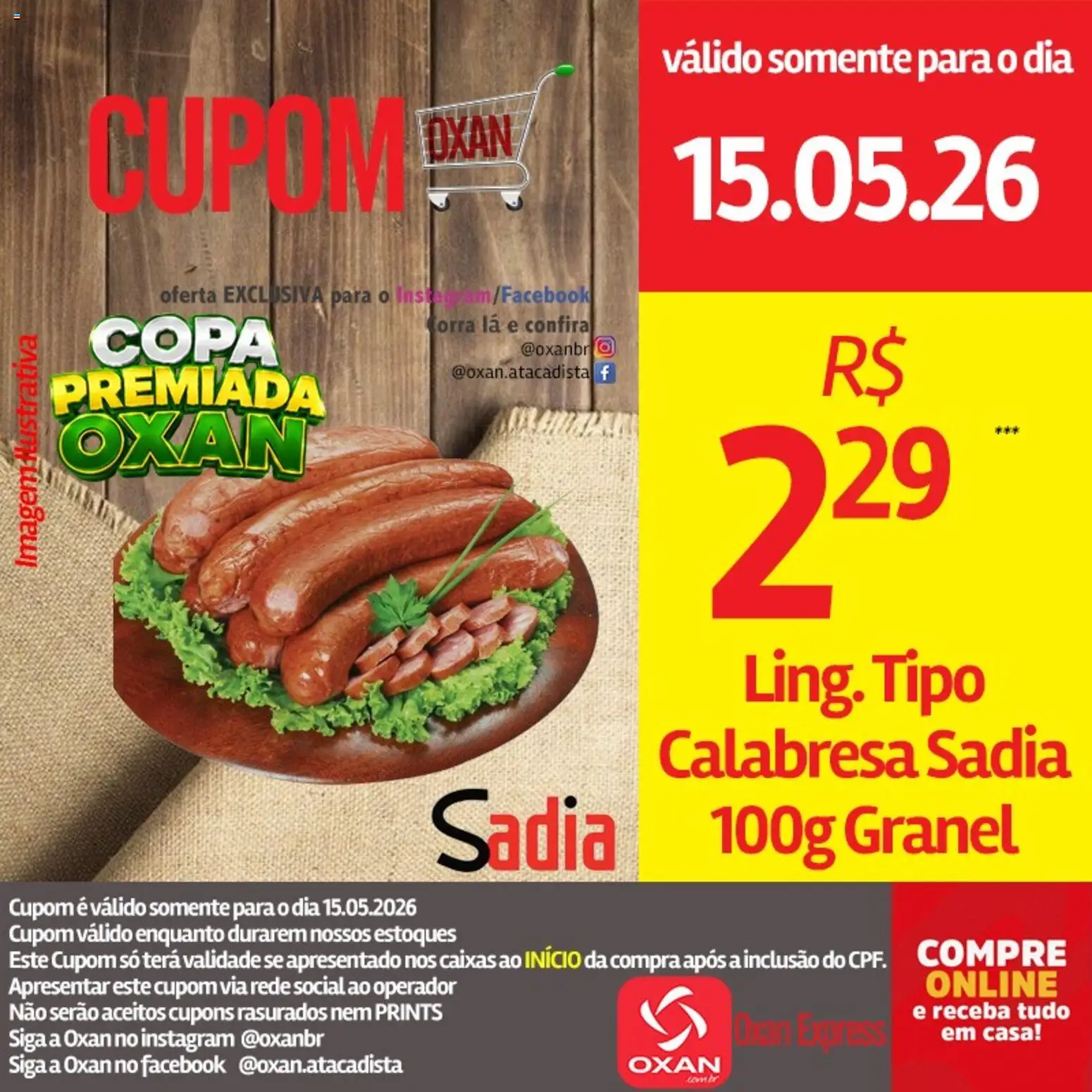 Oxan Atacadista Folheto - válido de 15.05.2026 | Página: 8 | Produtos: Copa