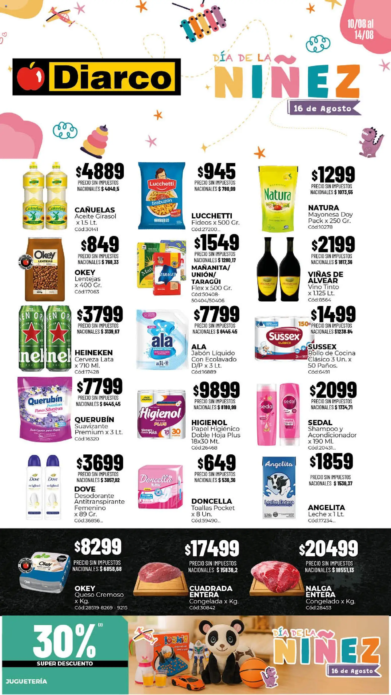 Diarco - Ofertas Interior │ válido desde el 10/08/2026 | Página: 1