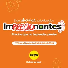 Éxito -  Vista previa de la revista de la tienda Éxito valido desde el 01.06.2026