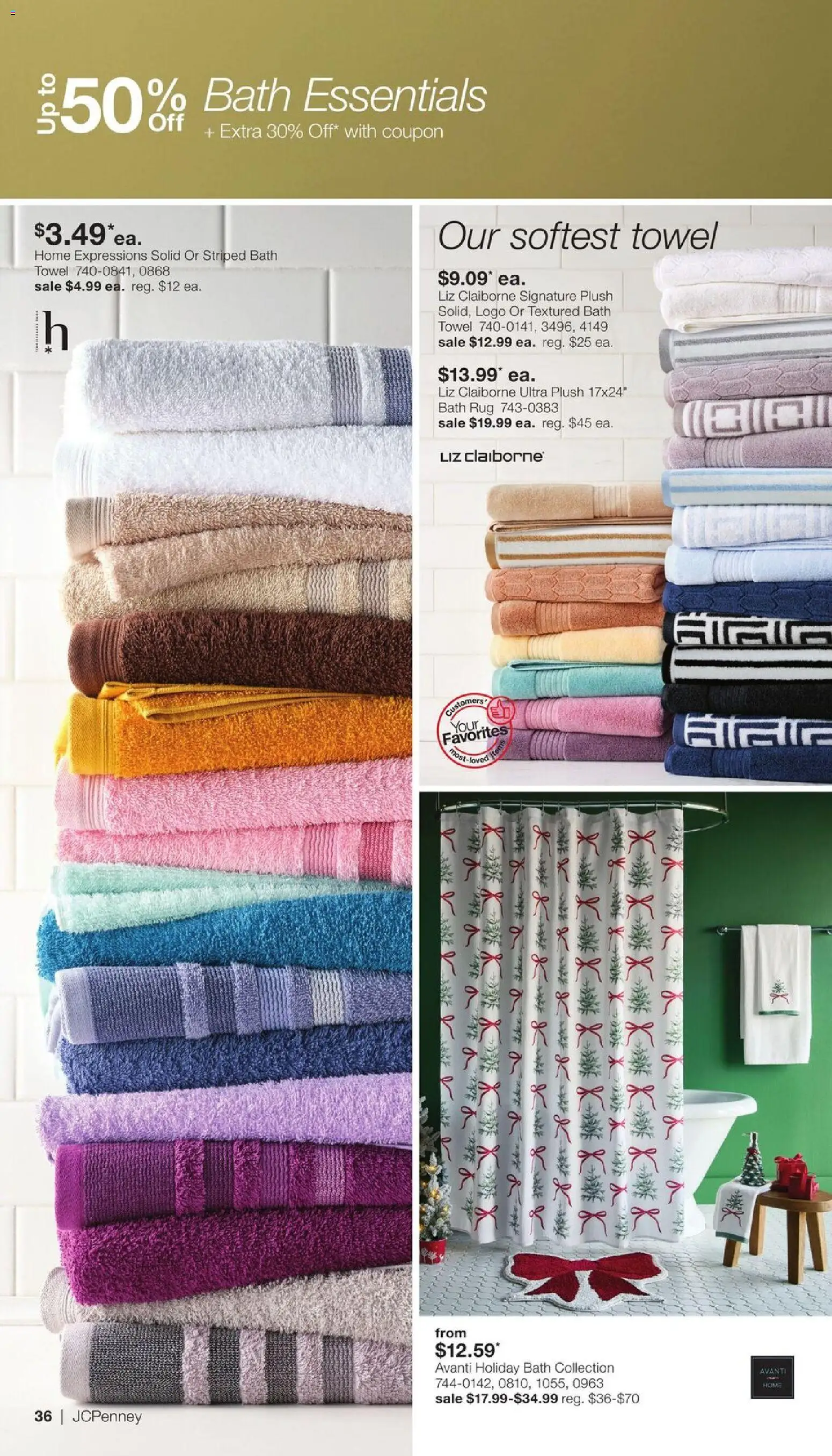 JCPenney Semi-Annual Home Sale - valid from 09/28/2026 | Page: 35 | Products: Bath