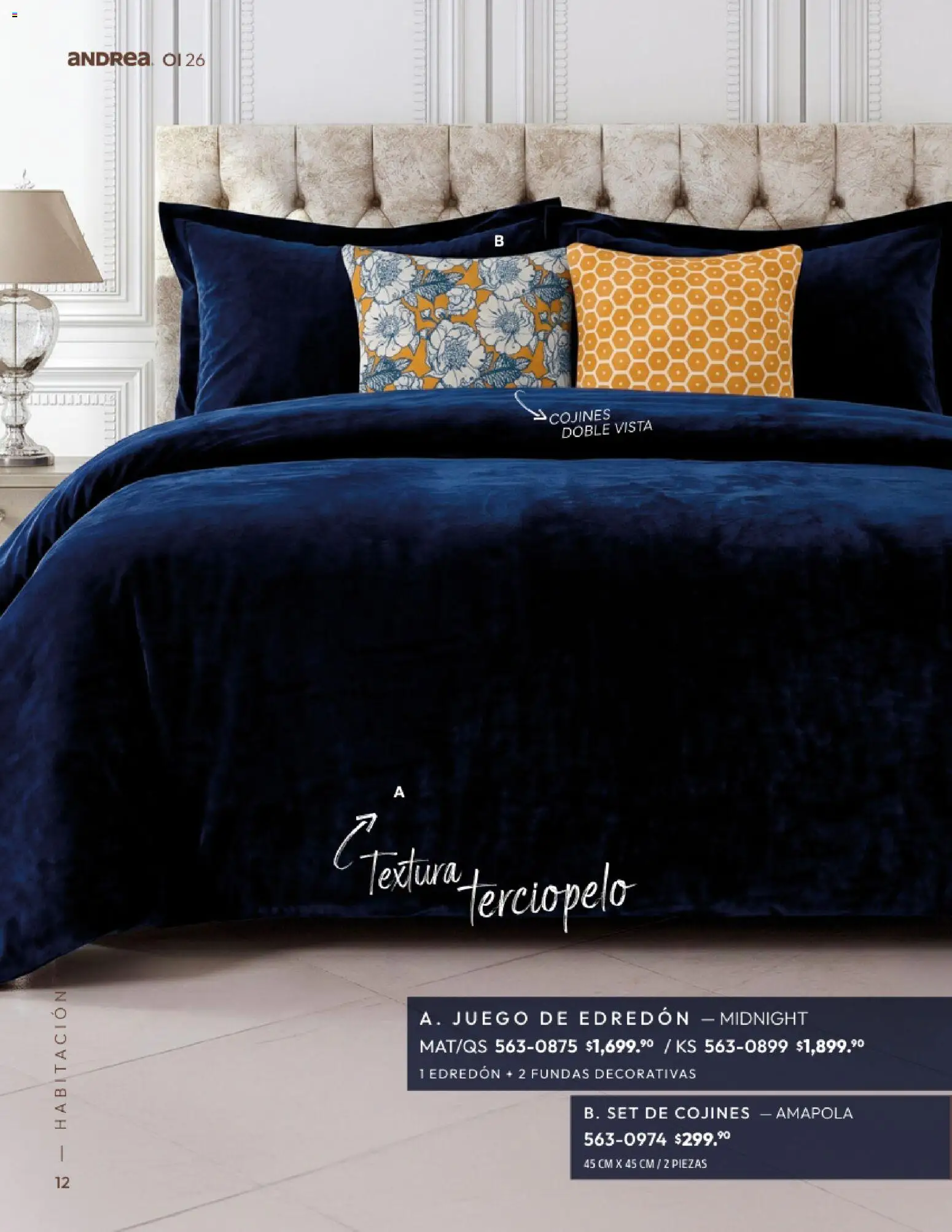 Nuevas ofertas de Andrea válidas en toda la República Mexicana desde el 01/09/2026. ¡Encuentra las mejores ofertas en Andrea catálogo Home! | Página: 12