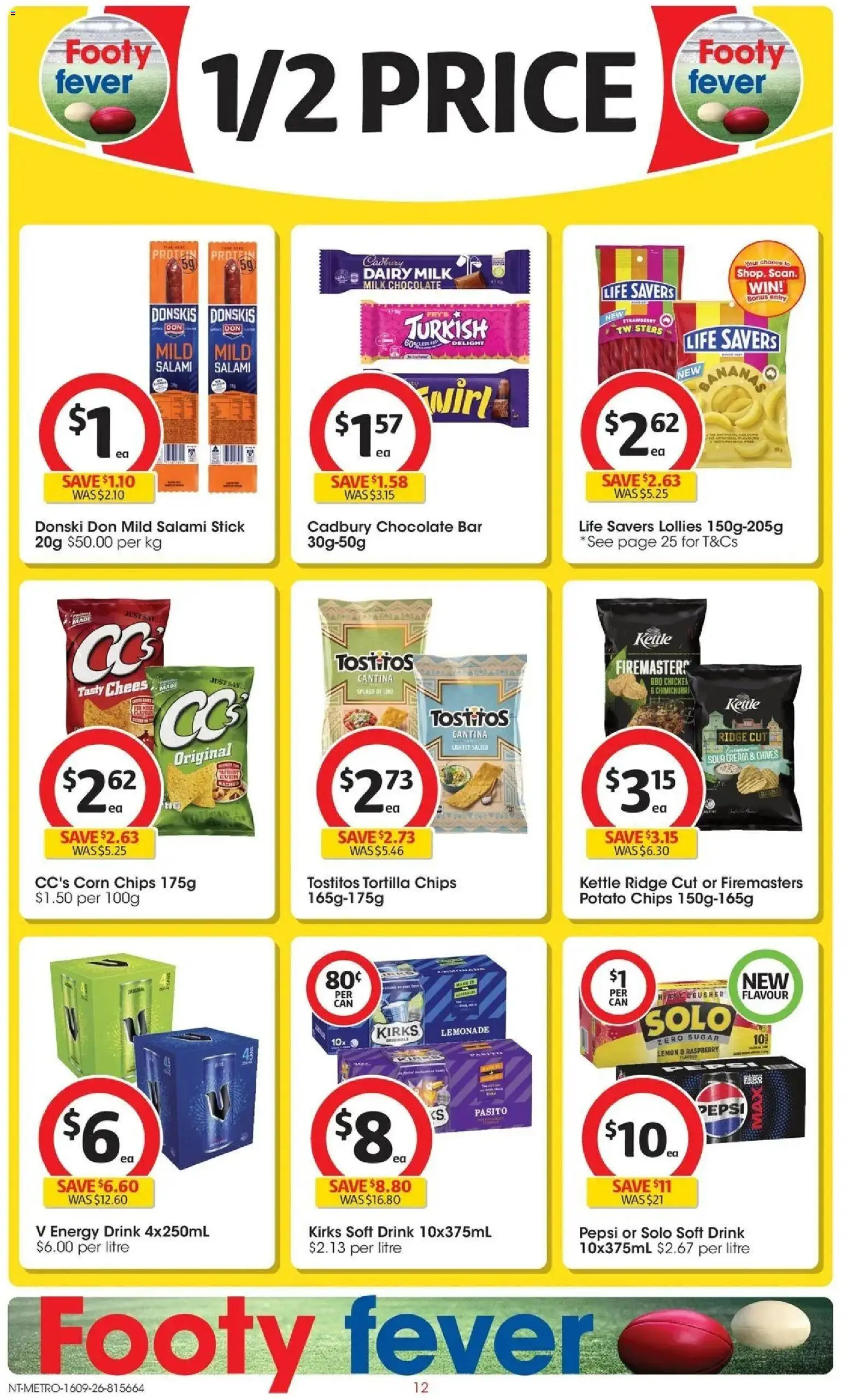 ﻿Coles catalogue valid from 16/09/2026 > Online Australia | Page: 12 | Products: Dairy, Salami, Chicken, Raspberry