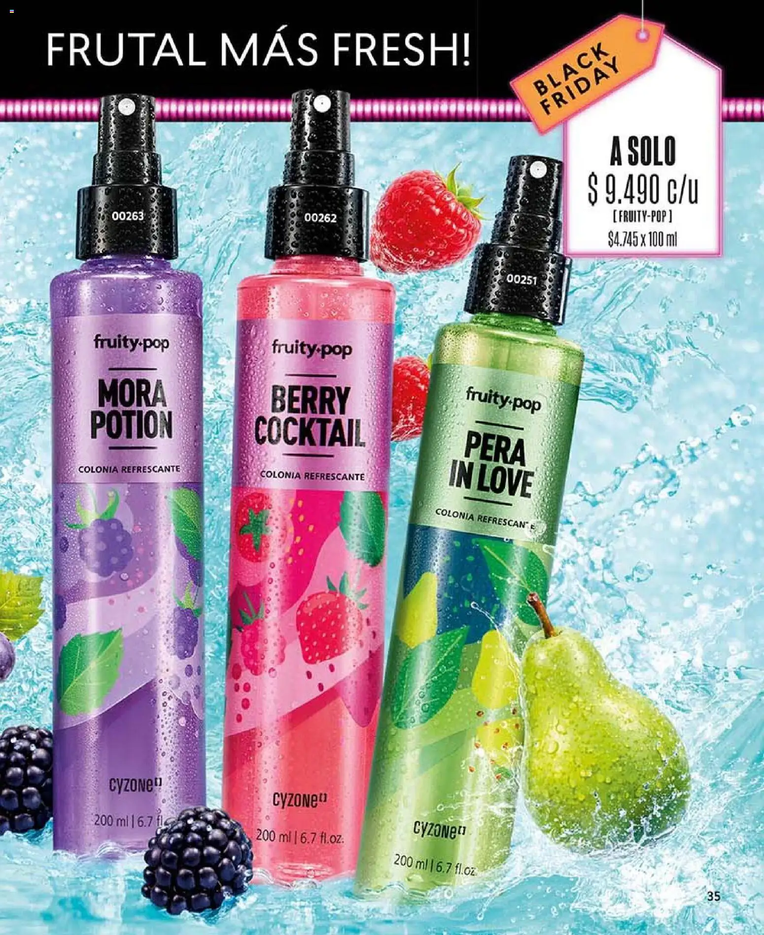 Catálogo CyZone Campaña 16 │ válido desde el 28.09.2026 | Página: 35 | Productos: Pera