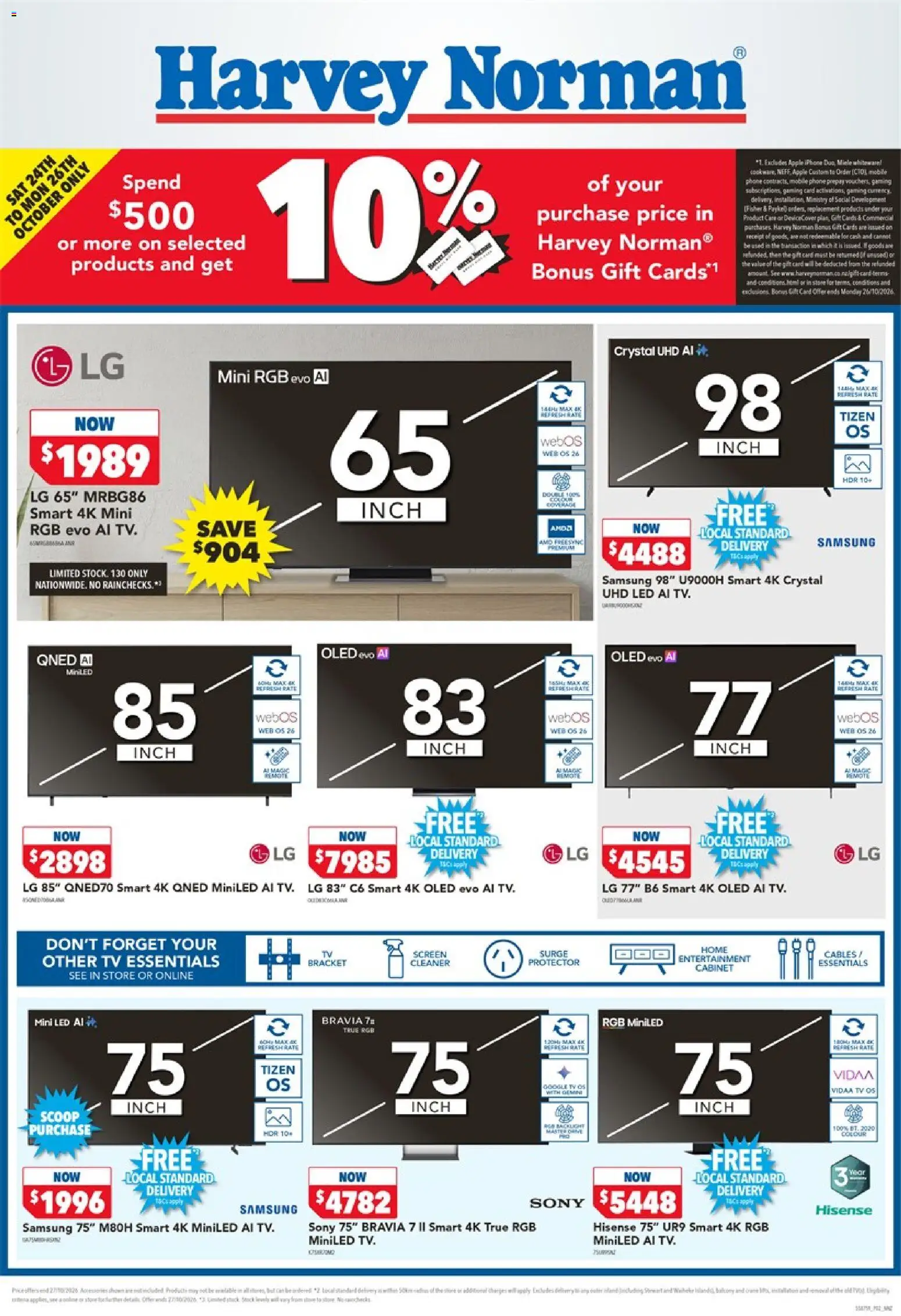 Harvey Norman catalogue from 24 Oct 2026 | Page: 2