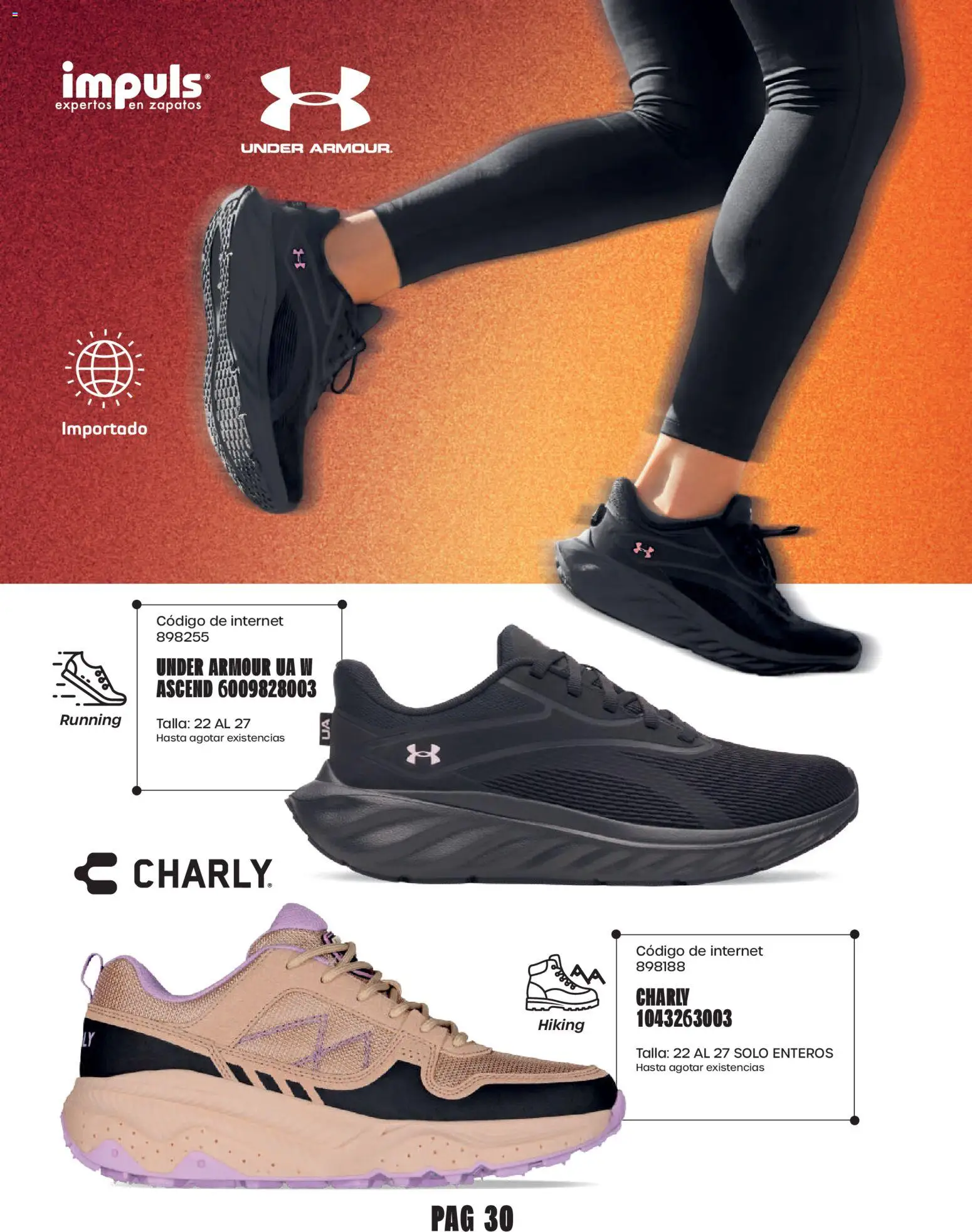 Nuevas ofertas de Impuls válidas en toda la República Mexicana desde el 01/09/2026. ¡Encuentra las mejores ofertas en Impuls catálogo Urban Sport! | Página: 32 | Productos: Zapatos