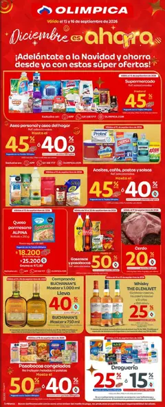 Olímpica Diciembre es Ahorra Web -  Vista previa de la revista de la tienda Olímpica valido desde el 15/09/2026