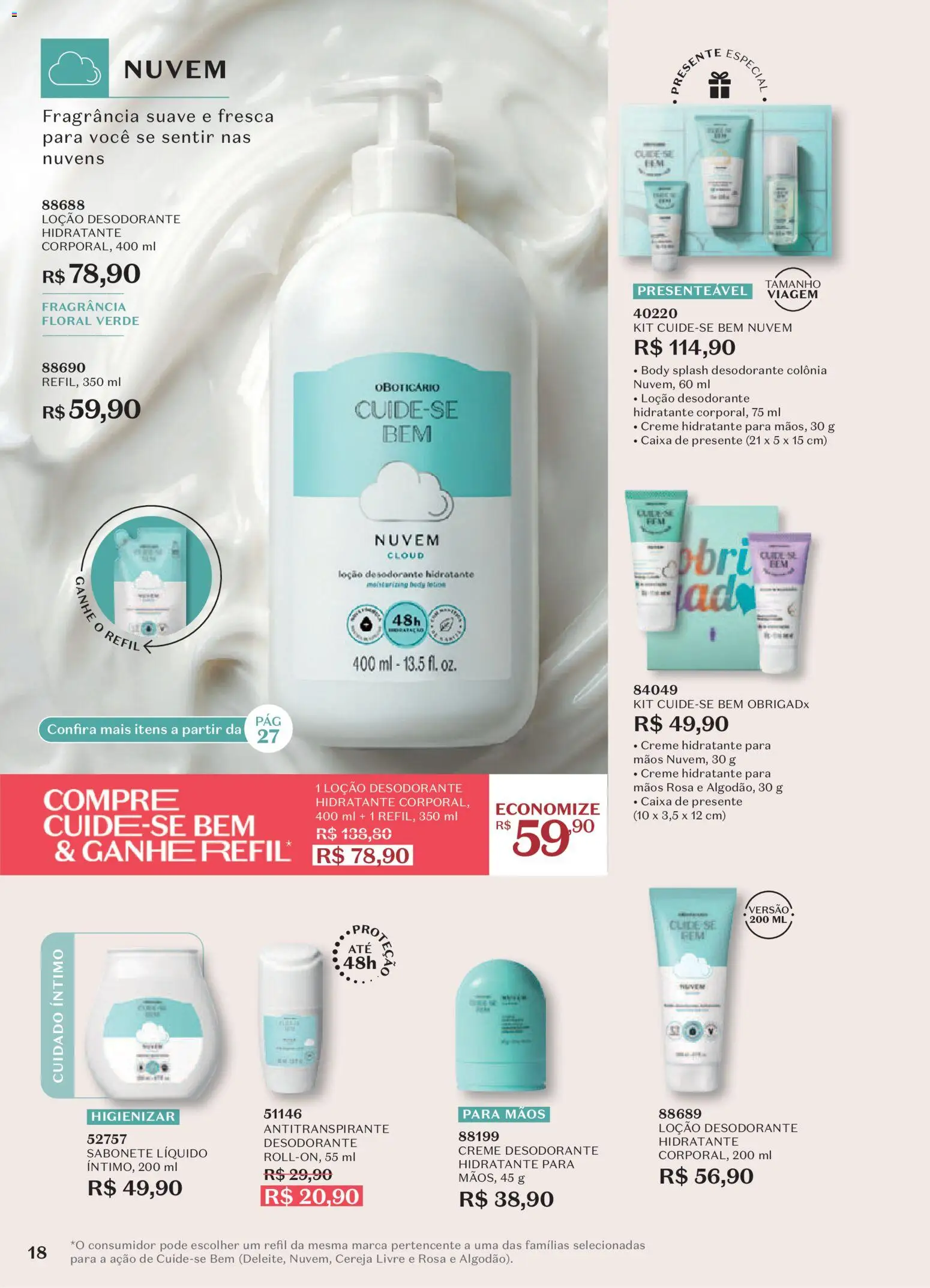O Boticário Folheto - válido de 29/06/2026 | Página: 22 | Produtos: Desodorante, Caixa, Sabonete, Body