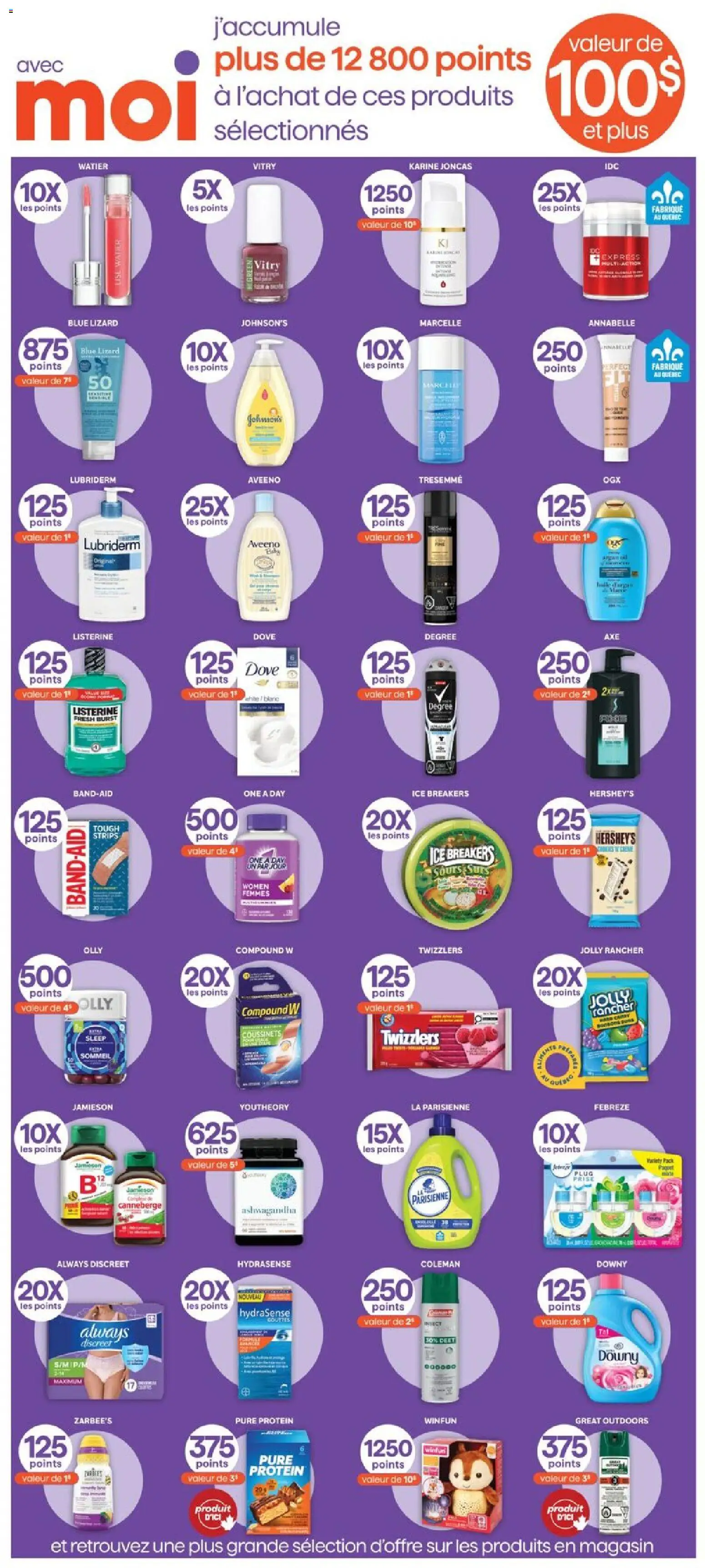 Brunet flyer valid from Sep 3, 2026 | Page: 9 | Products: Water, Listerine, Strips, Protein