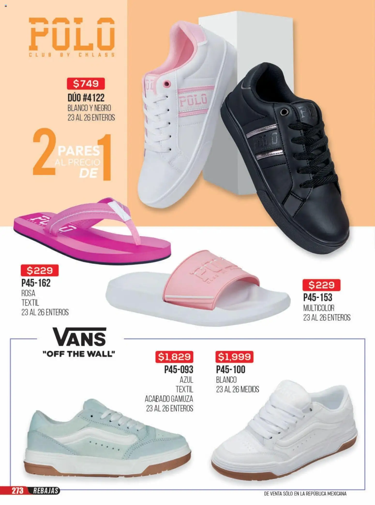 Nuevas ofertas de Cklass válidas en toda la República Mexicana desde el 23/06/2026. ¡Encuentra las mejores ofertas en Cklass catálogo Rebajas sobre rebajas ropa! | Página: 477 | Productos: Gamuza