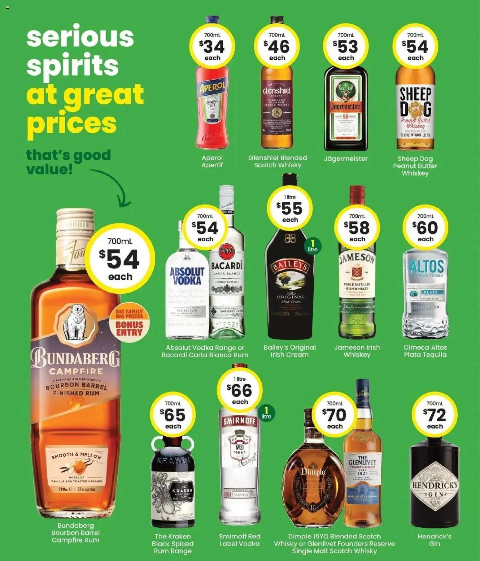 The Bottle-O catalogue - valid from 06/07/2026 | Page: 6 | Products: Butter, Bourbon, Cream, Rum