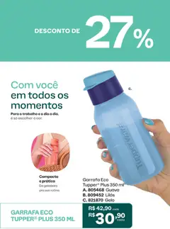 Tupperware catálogo Vitrine 09 - Pré-Visualização do folheto da loja Tupperware, válido de 01/09/2026 | Página: 61 | Produtos: Geladeira, Gelo