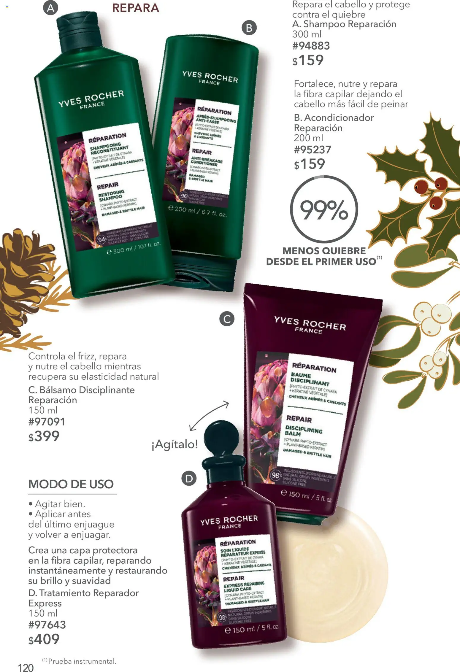 Nuevas ofertas de Yves Rocher válidas en toda la República Mexicana desde el 27/10/2026. ¡Encuentra las mejores ofertas en Yves Rocher campaña 15 2026! | Página: 122