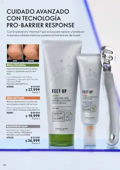 Oriflame catálogo 07 -  Vista previa de la revista de la tienda Oriflame valido desde el 09.05.2026 | Página: 108 | Productos: Crema, Removedor de callos, Serum, Suavizante
