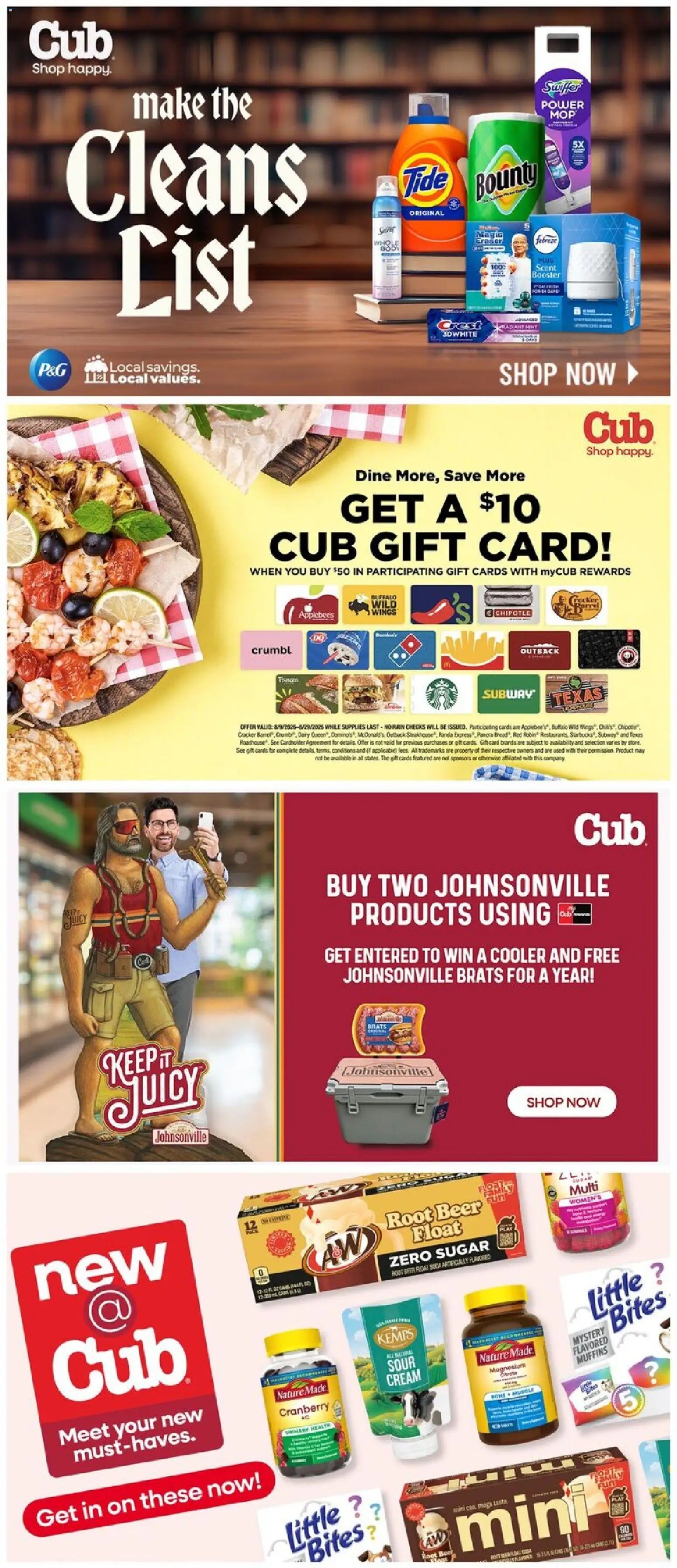 Cub Foods Weekly Ad - valid from 08/09/2026 | Page: 11 | Products: Magnesium, Eraser, Beer, Sugar