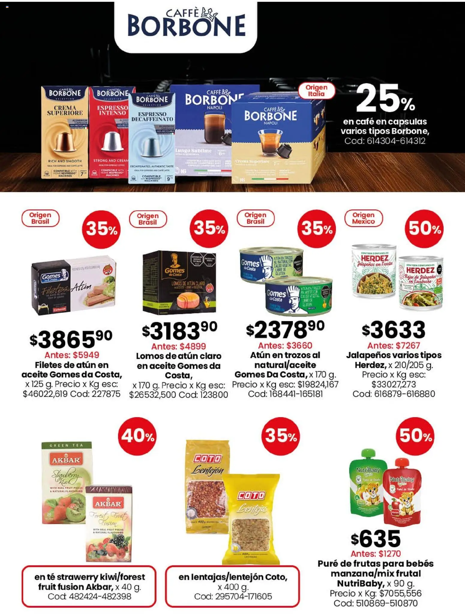 Coto - Almacén y bebidas │ válido desde el 08.06.2026 | Página: 4 | Productos: Lentejas, Aceite, Atún, Crema