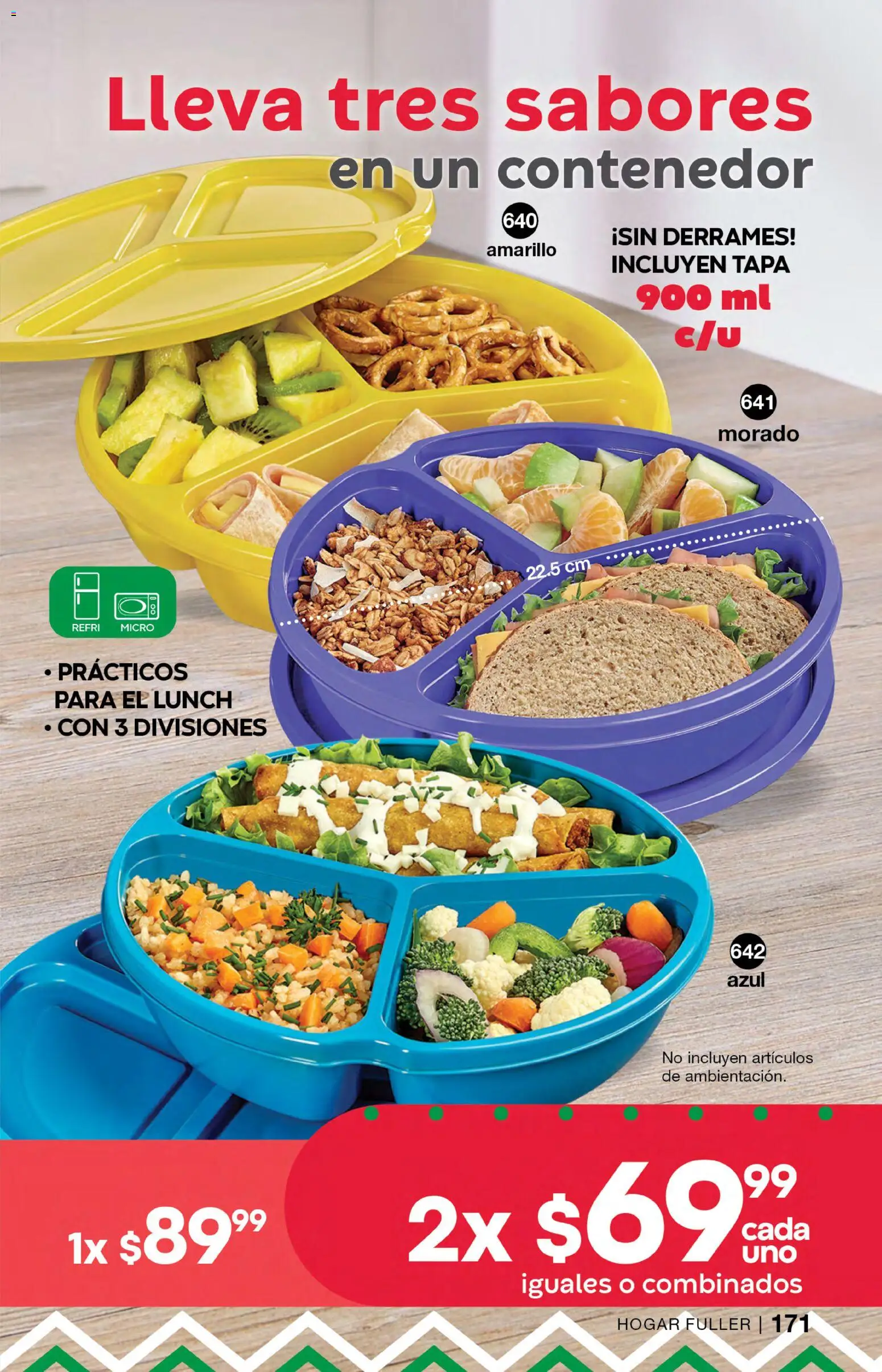 Nuevas ofertas de Fuller válidas en toda la República Mexicana desde el 05/08/2026. ¡Encuentra las mejores ofertas en Fuller campaña 9 2026! | Página: 171 | Productos: Contenedor