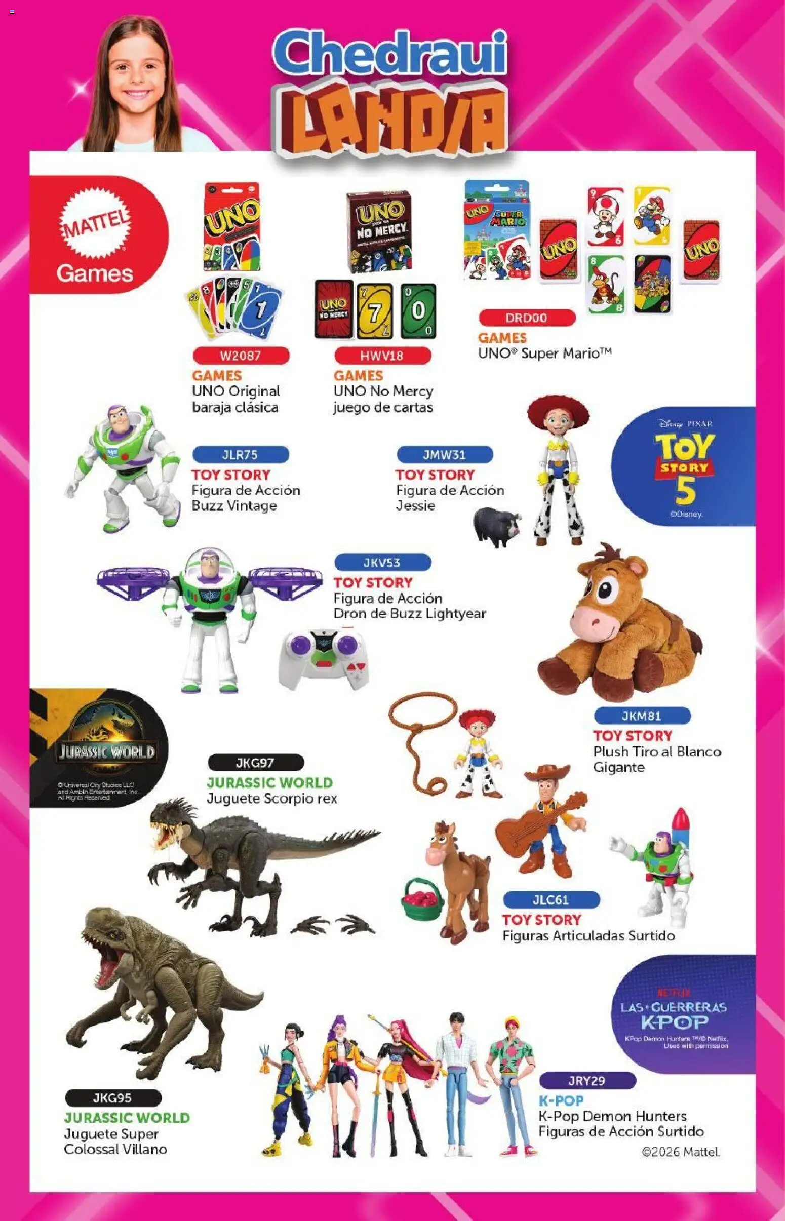 Nuevas ofertas de Chedraui válidas en toda la República Mexicana desde el 07/09/2026. ¡Encuentra las mejores ofertas en Chedraui folleto Landia! | Página: 30 | Productos: Juego