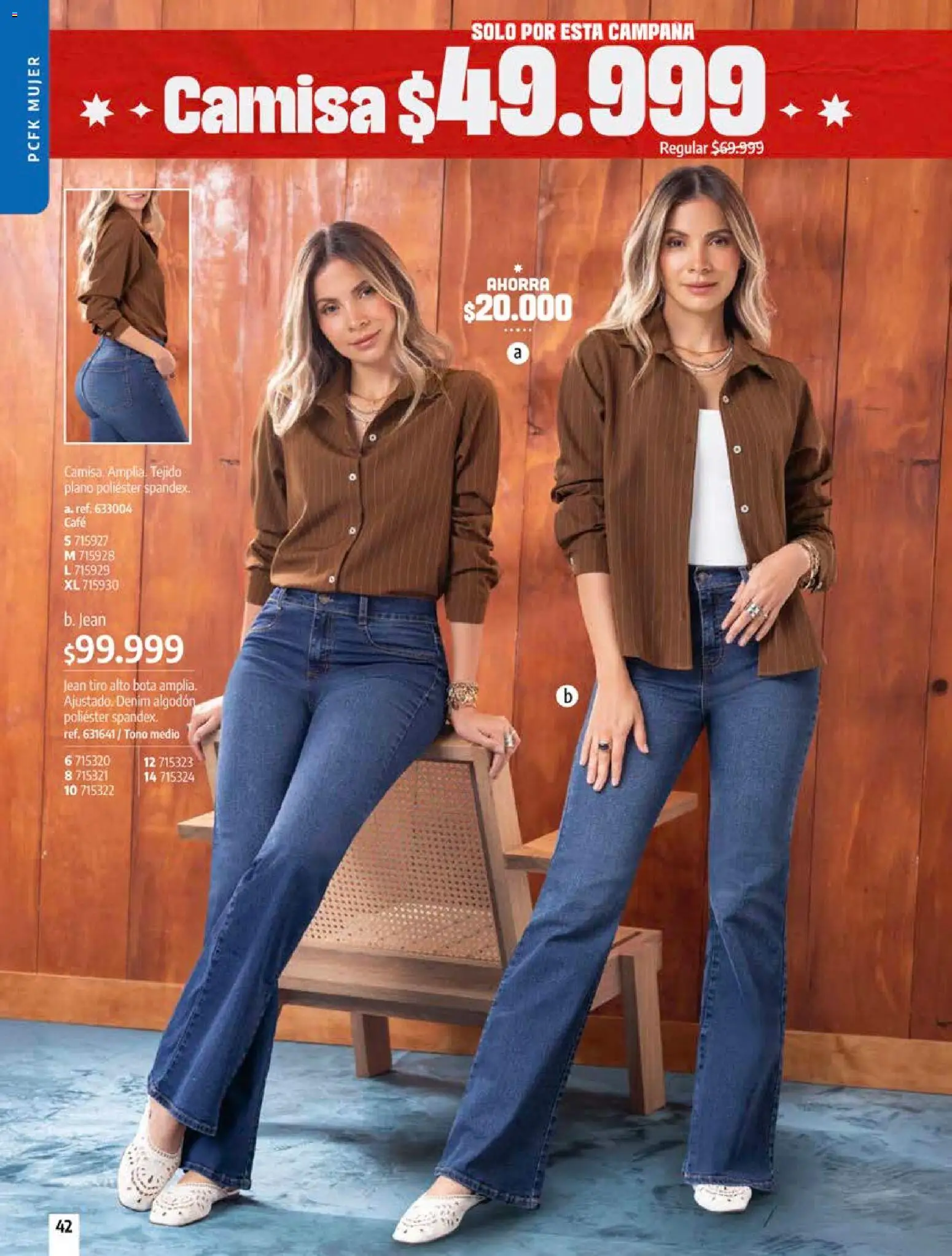 Pacifika revista - valida desde el 20.05.2026 | Página: 43 | Productos: Algodón, Jean, Camisa, Café