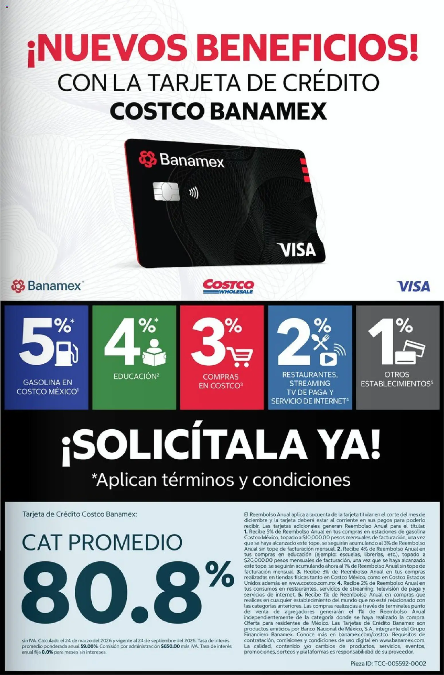 Nuevas ofertas de Costco válidas en toda la República Mexicana desde el 01.05.2026. ¡Encuentra las mejores ofertas en Costco Revista Mayo 2026! | Página: 3 | Productos: Banco, Televisión