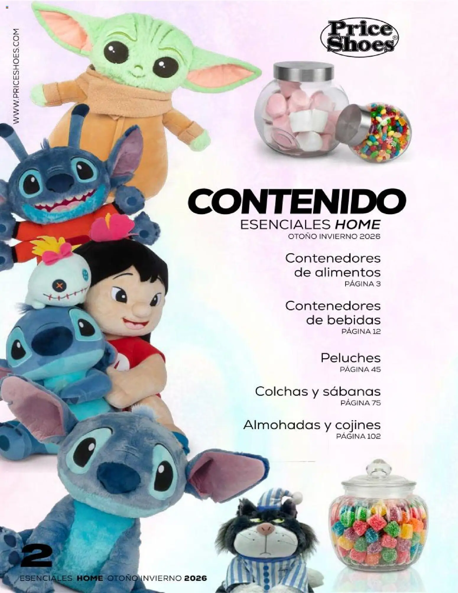 Nuevas ofertas de Price Shoes válidas en toda la República Mexicana desde el 17/08/2026. ¡Encuentra las mejores ofertas en Price Shoes catálogo Esenciales Home! | Página: 2 | Productos: Bebidas, Alimentos, Sabanas