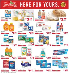 Preview of Family Fare weekly ads valid from 03.05.2026 | Page: 12 | Products: Bath, Fabric softener, Sour cream, Dryer