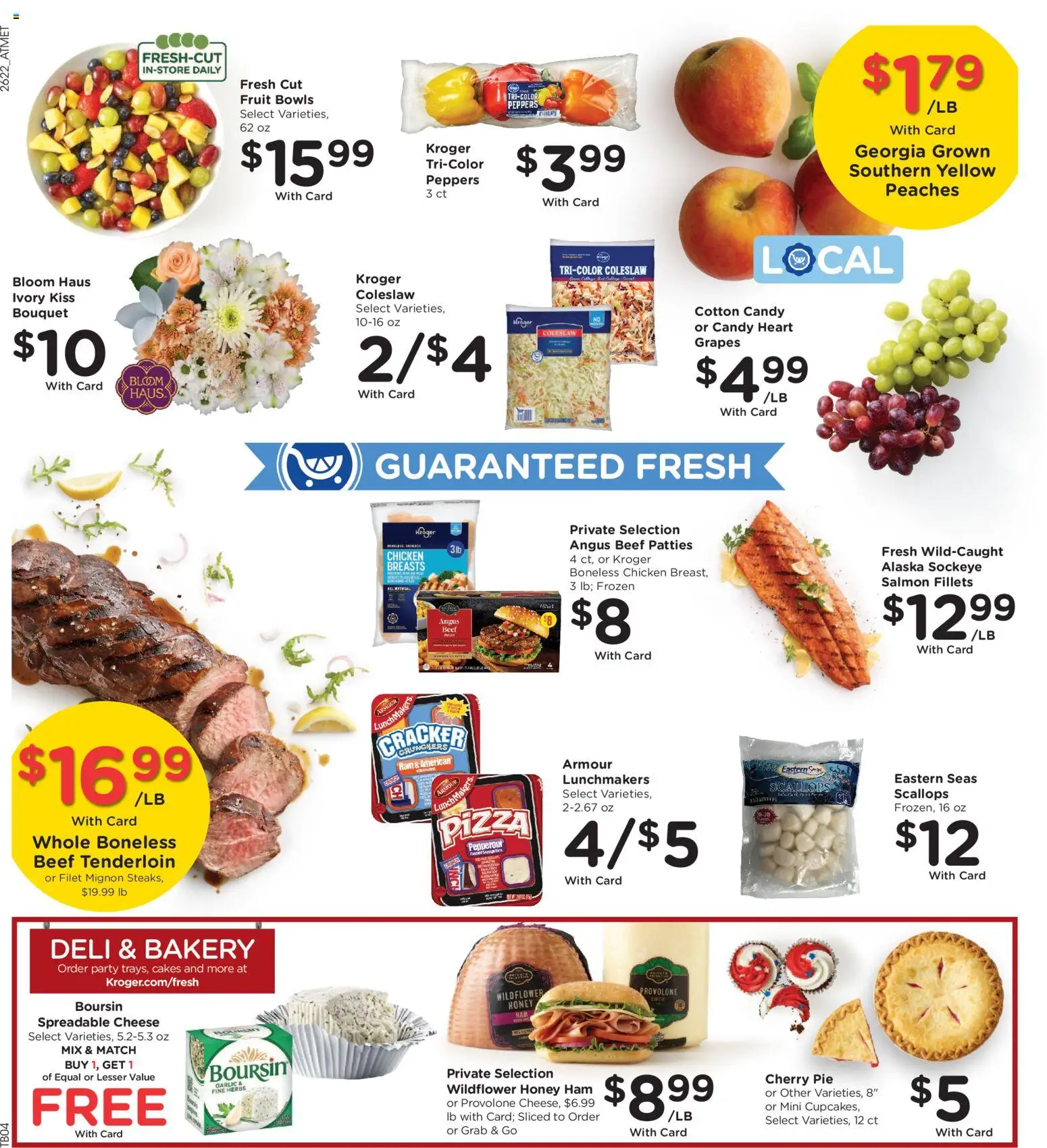 Kroger Weekly Ad - valid from 07/01/2026 | Page: 13 | Products: Bakery, Peppers, Pizza, Cherry Pie