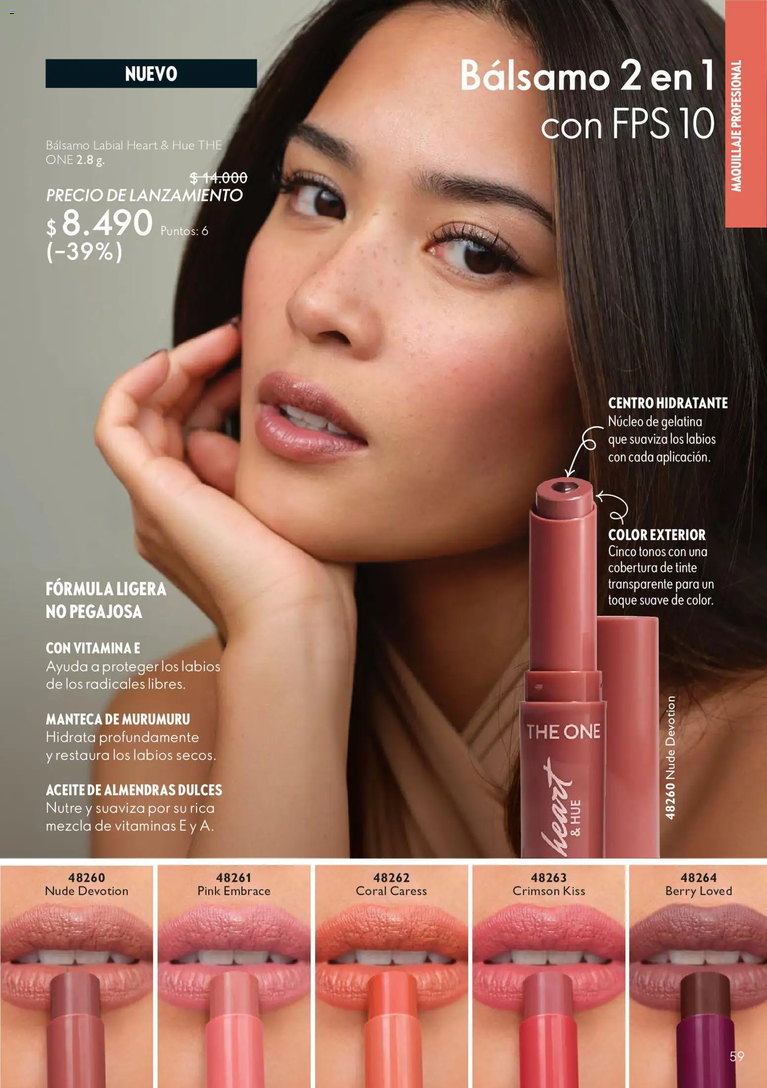 Oriflame catálogo │ válido desde el 11.09.2026 | Página: 59 | Productos: Manteca, Labial, Aceite, Gelatina