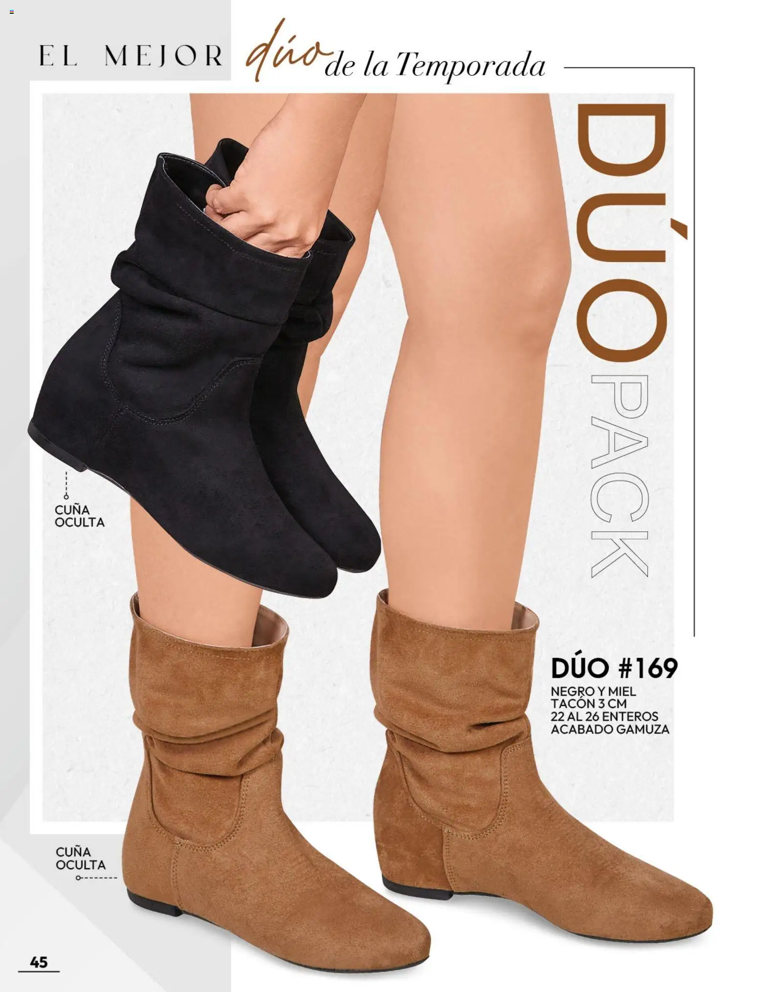 Nuevas ofertas de Cklass válidas en toda la República Mexicana desde el 08/07/2026. ¡Encuentra las mejores ofertas en Cklass catálogo Botas y botines! | Página: 46 | Productos: Gamuza, Cuna