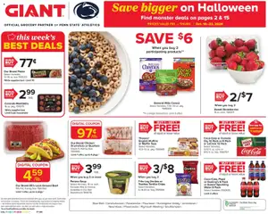 Preview of Giant weekly ads valid from 10/16/2026