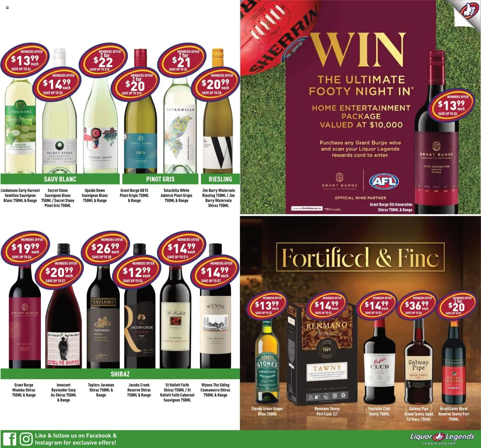 Liquor Legends catalogue - valid from 01/07/2026 | Page: 3 | Products: Ginger, Wine, Stones