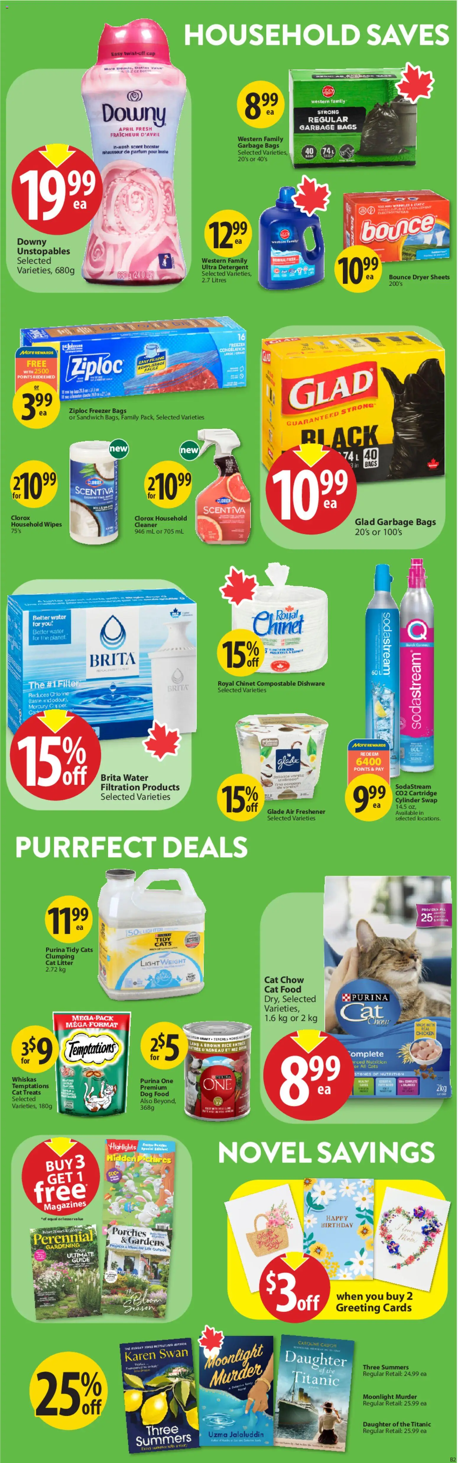 Save on foods flyer valid from 16.04.2026 | Page: 30 | Products: Rice, Cap, Freezer, Dryer