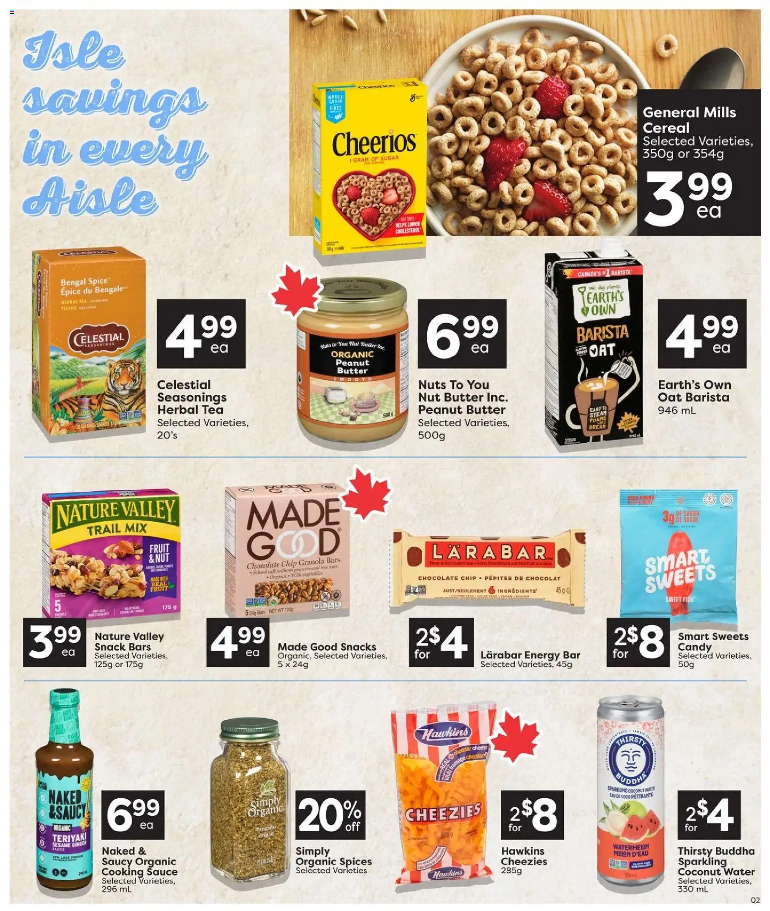 Quality Foods flyer valid from 21.05.2026 | Page: 12 | Products: Fish, Tea, Nuts, Butter
