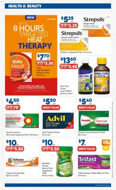 Preview of Foodland catalogue - valid from 29/07/2026 | Page: 28 | Products: Powder, Runny nose, Pain relief, Allergy