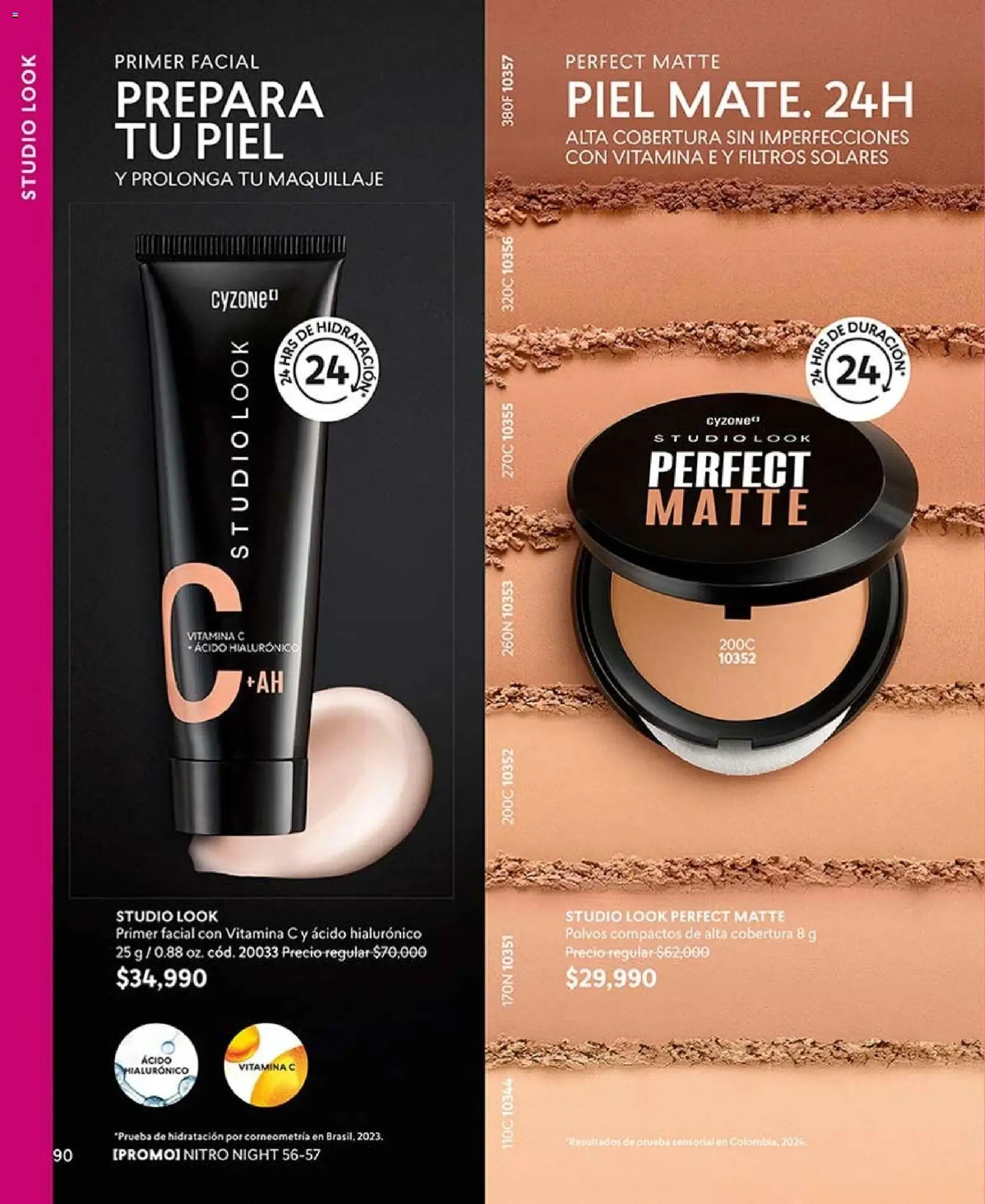 CyZone revista - valida desde el 07/09/2026 | Página: 102 | Productos: Maquillaje