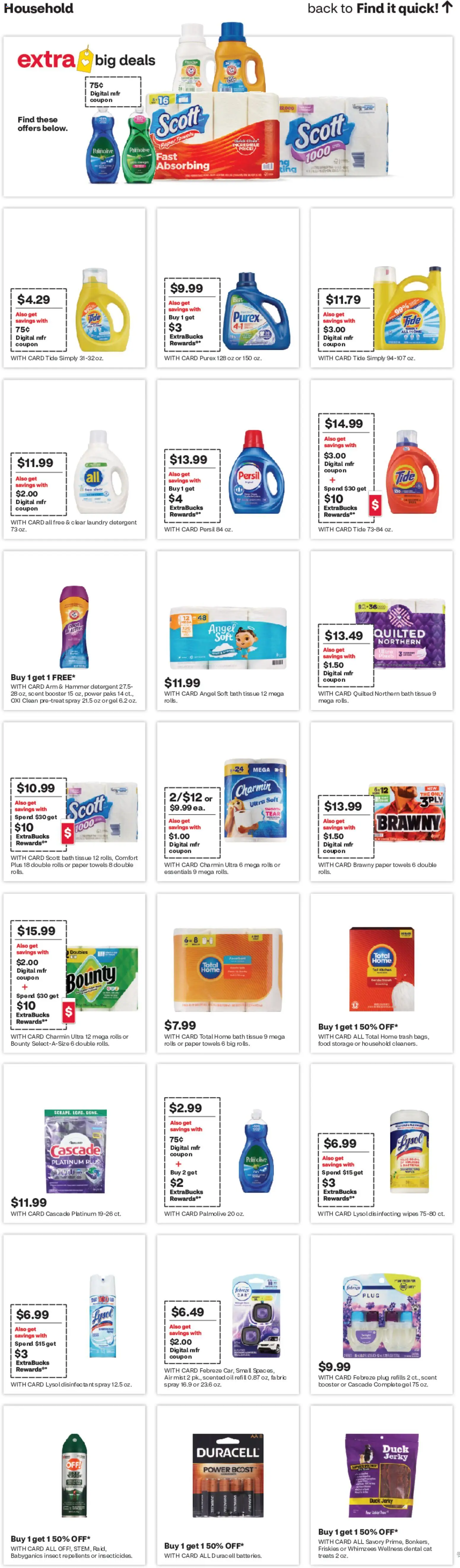 CVS Pharmacy Weekly Ad - CO - valid from 07.06.2026 | Page: 19 | Products: Bath, Hammer, Oil, Detergent