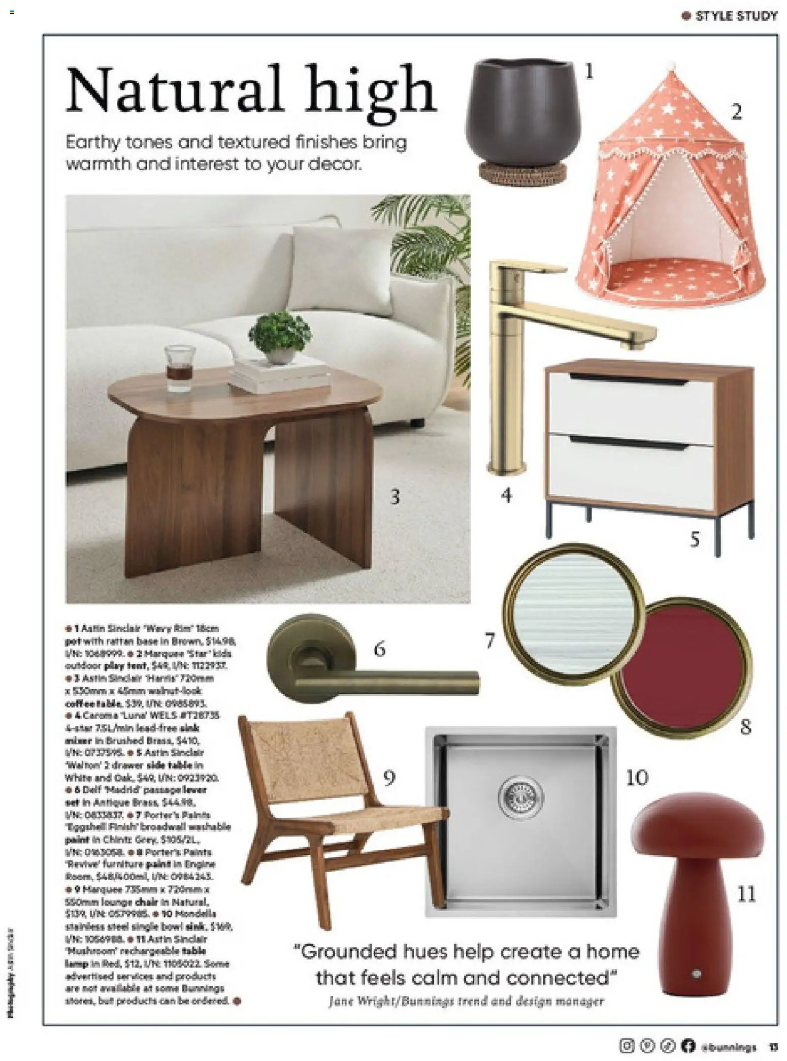 Bunnings Warehouse catalogue - valid from 01/09/2026 | Page: 13 | Products: Table, Chair, Drawer, Pot