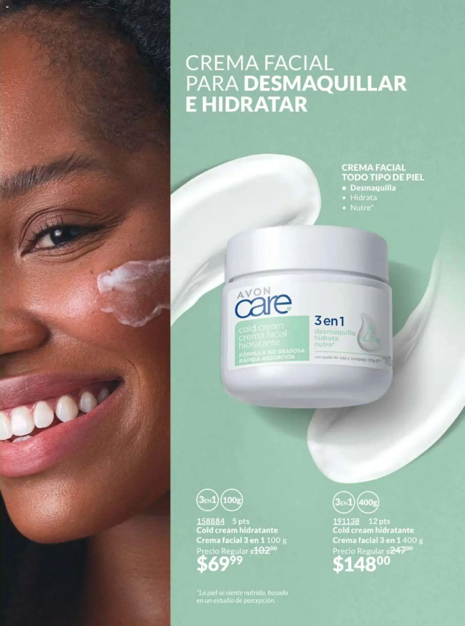 Nuevas ofertas de AVON válidas en toda la República Mexicana desde el 20/02/2026. ¡Encuentra las mejores ofertas en AVON campaña 4 2026! | Página: 135 | Productos: Crema, Aceite, Crema facial