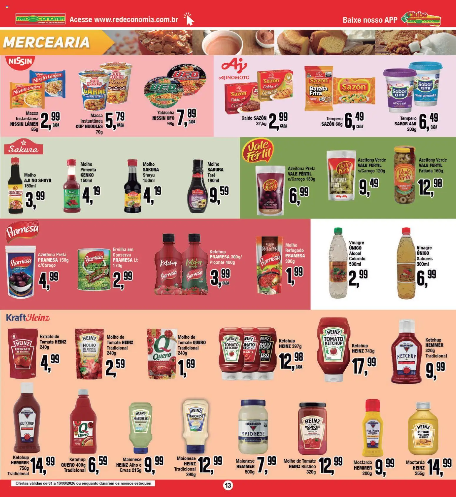 RedEconomia Folheto - válido de 01/09/2026 | Página: 13