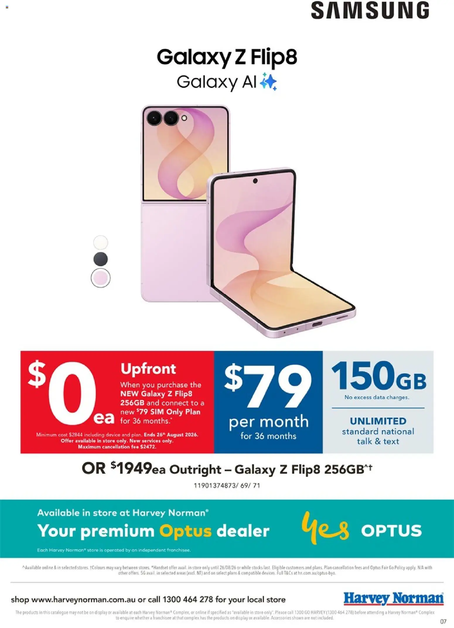 Harvey Norman catalogue - valid from 18/08/2026 | Page: 7 | Products: Accessories, Device
