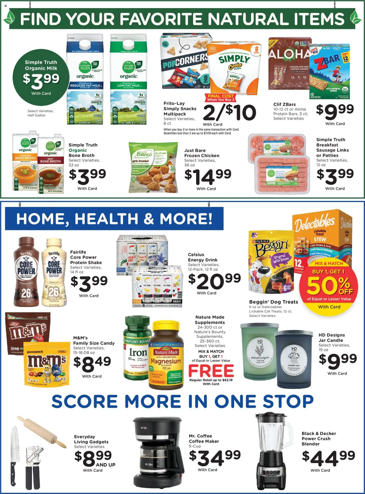 Dillons Weekly Ad - valid from 08/26/2026 | Page: 9 | Products: Vitamin, Chocolate, Chocolate Chip, Energy drink