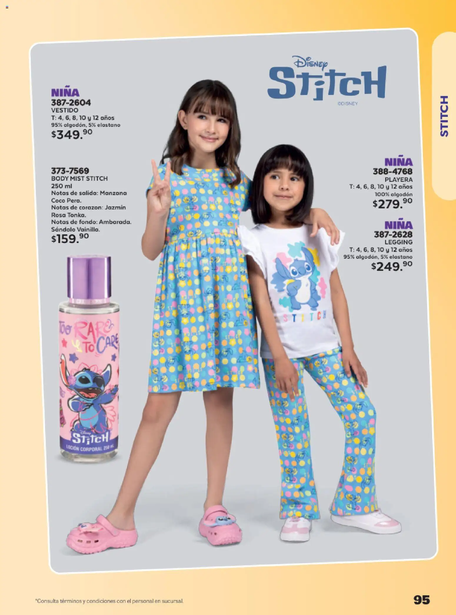 Nuevas ofertas de Andrea válidas en toda la República Mexicana desde el 24.05.2026. ¡Encuentra las mejores ofertas en Andrea catálogo Lo más divertindo en ropa! | Página: 95 | Productos: Loción, Algodón, Playera, Body