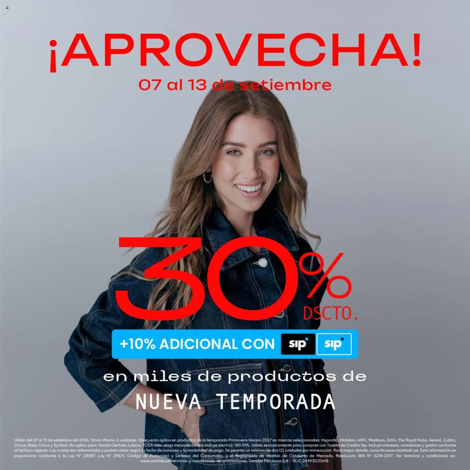 Catálogo Oechsle válido desde 07/09/2026 | Página: 1