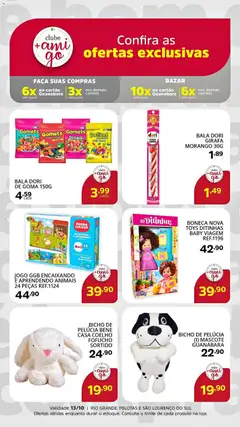 Supermercado Guanabara ofertas Exclusivas - Pré-Visualização do folheto da loja Supermercado Guanabara, válido de 01/10/2026 | Página: 1 | Produtos: Frutas, Faca, Coelho, Bala
