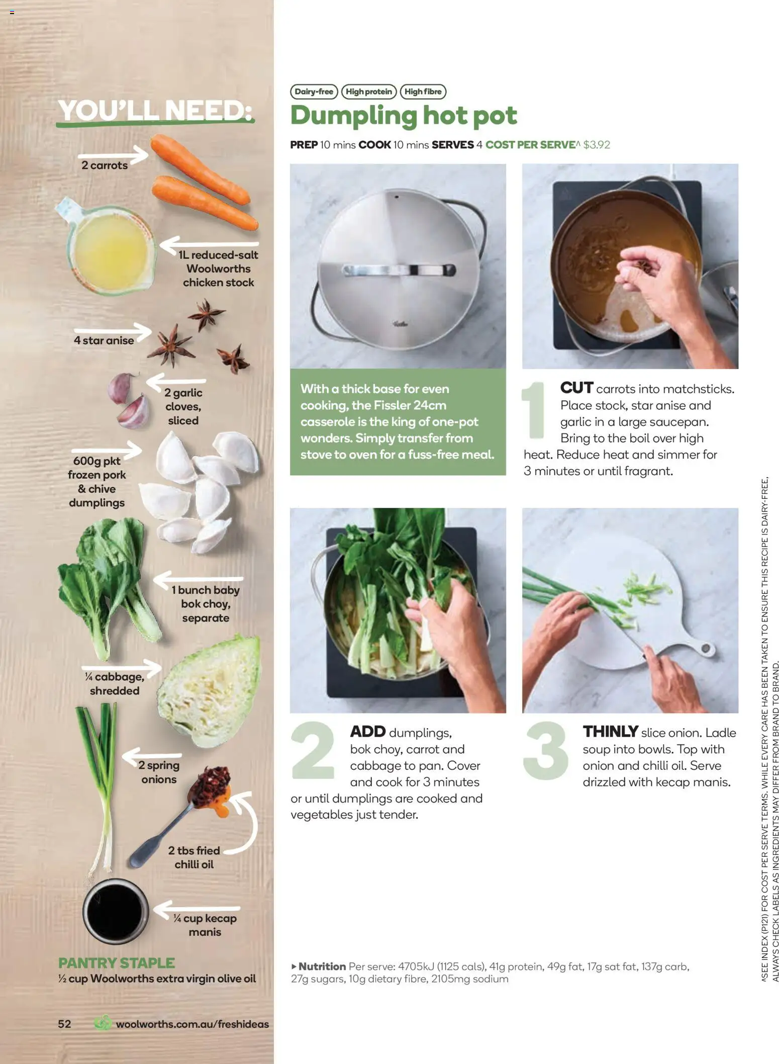 Woolworths catalogue - valid from 01.04.2026 | Page: 52 | Products: Oil, Garlic, Chilli, Oven