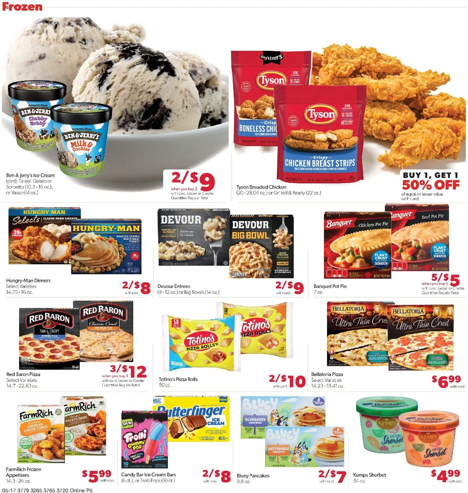 Family Fare Weekly Ad - NE - valid from 17.05.2026 | Page: 13 | Products: Cheese, Pizza, Cream, Lime