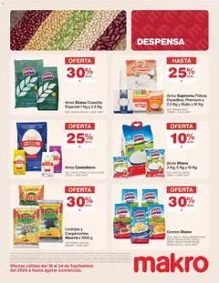 Makro Aniversario Dorado -  Vista previa de la revista de la tienda Makro valido desde el 18/09/2026 | Página: 19 | Productos: Fideos, Garbanzos, Lentejas, Lenteja