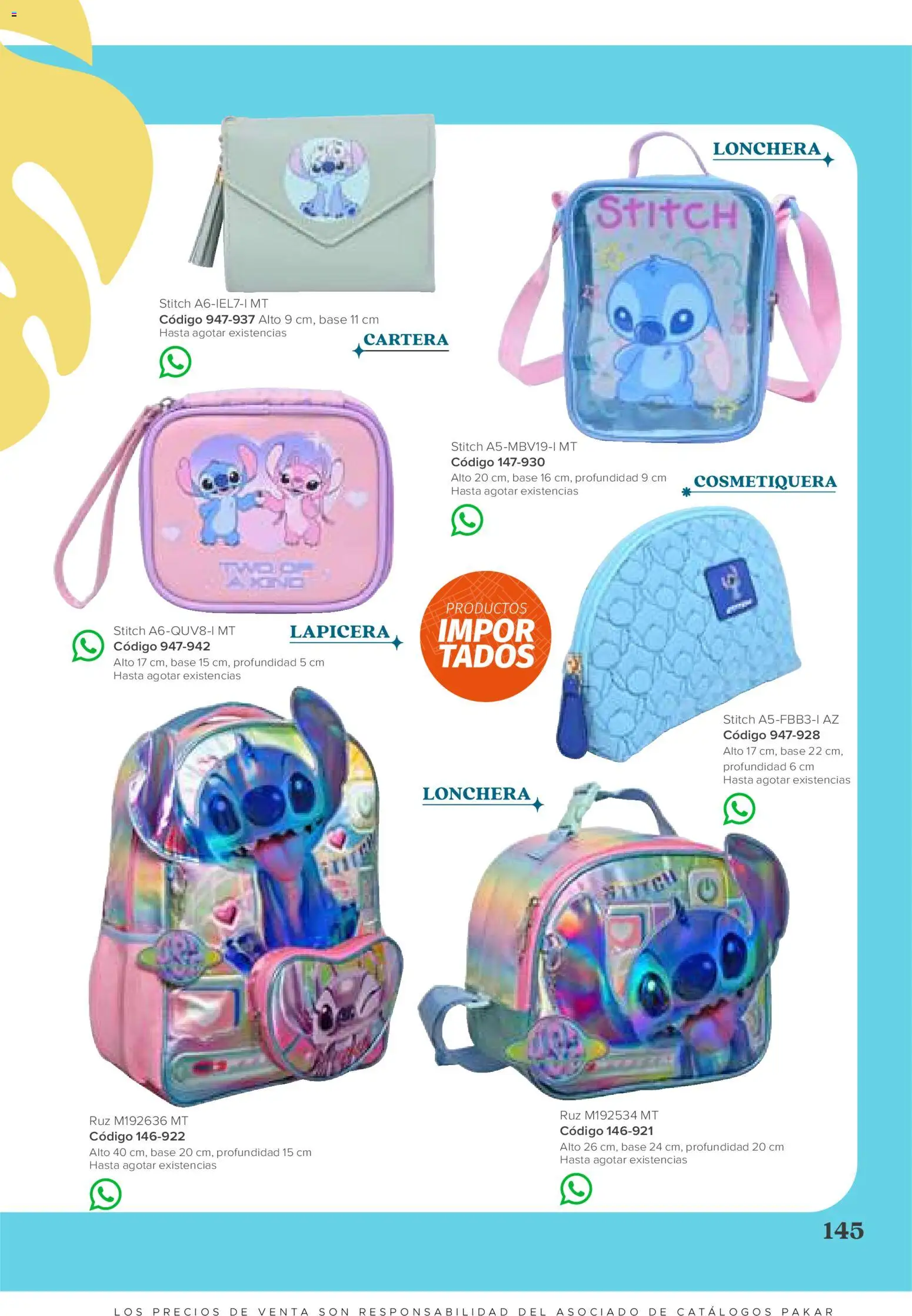 Nuevas ofertas de SC Pakar válidas en toda la República Mexicana desde el 31/07/2026. ¡Encuentra las mejores ofertas en SC Pakar catálogo Niña! | Página: 145