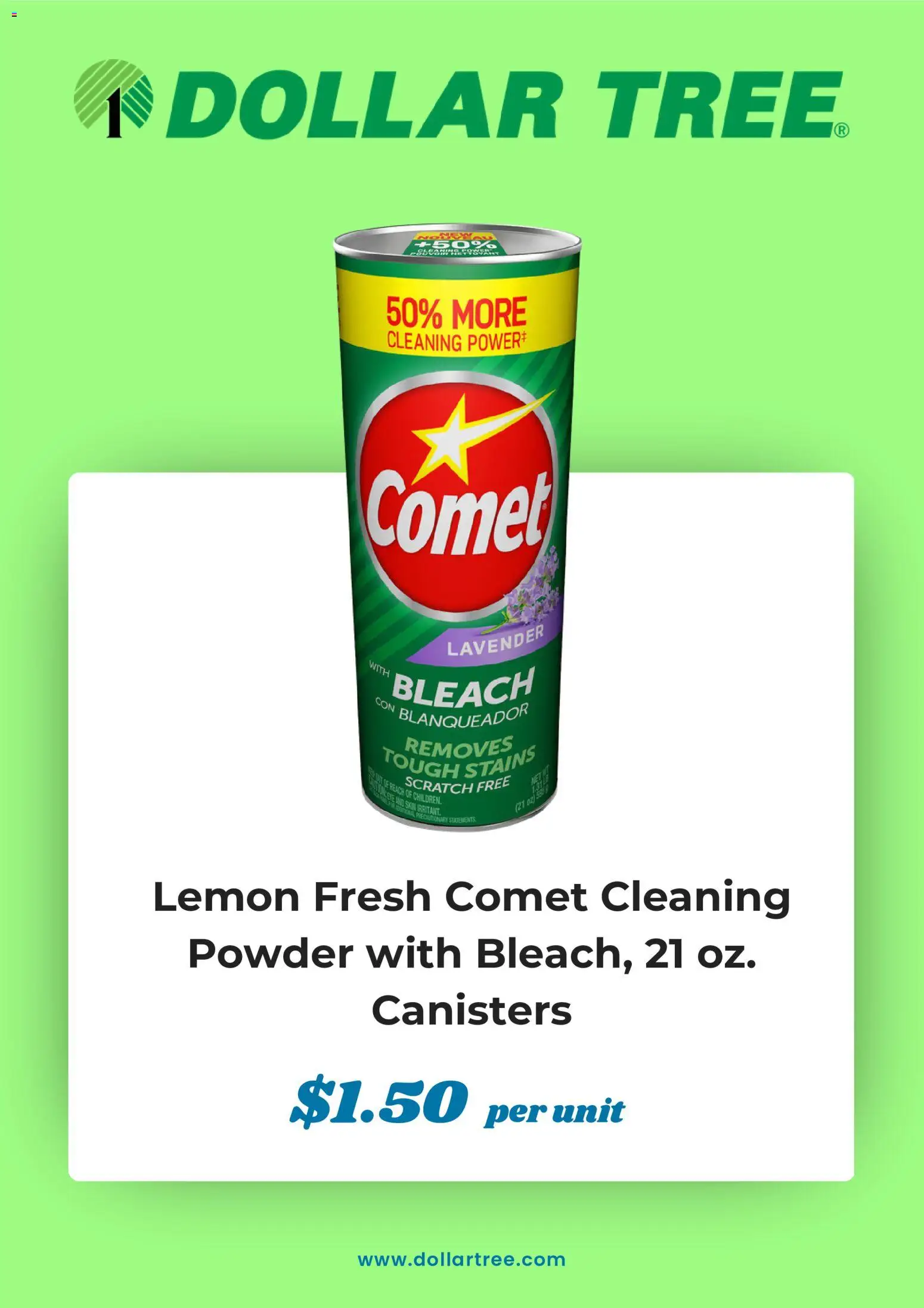 Dollar Tree Weekly Ad - valid from 10/01/2026 | Page: 3 | Products: Powder, Lemon