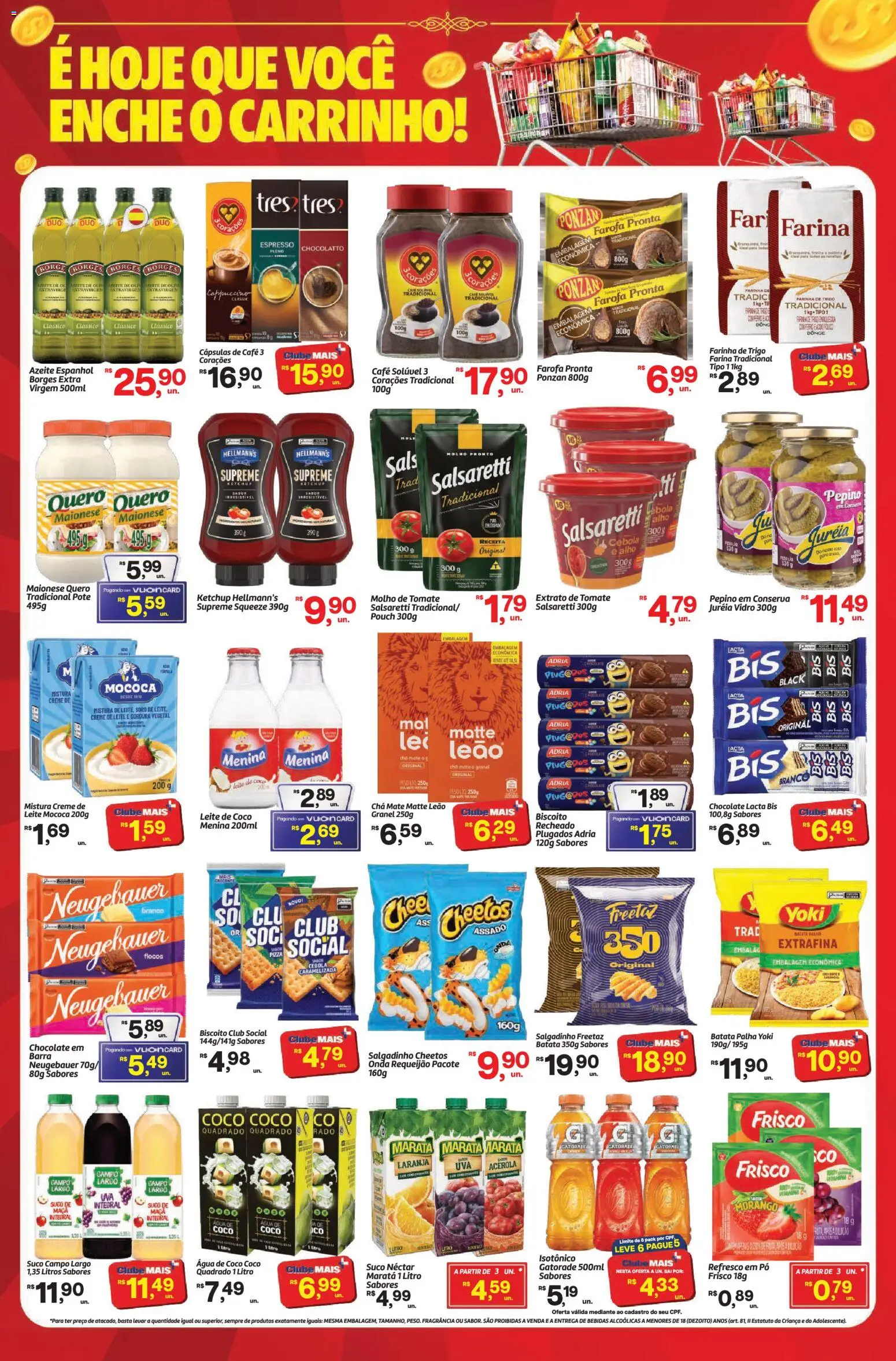 Fort Atacadista Folheto - válido de 20/07/2026 | Página: 2 | Produtos: Neugebauer, Chá, Farofa, Leite de coco